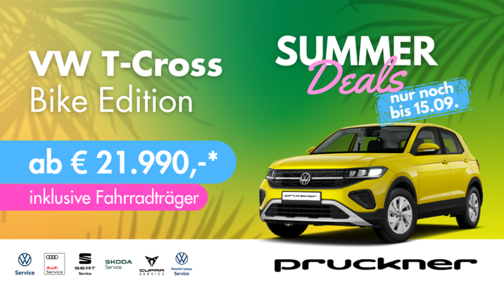 VW T-Cross Bike Editon Summer Deal